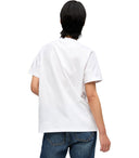 Ganni Teddy White T Shirt
