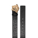 Versace Versace Leather Medusa Belt