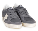 Golden Goose Ballstar Nabuk Upper Suede Toe And Spur Leather Star And Heel