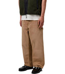 Pantaloni Carhartt Wip Hamilton marroni al ginocchio singolo