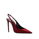 Saint Laurent Silk Satin Slingback Pumps