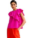 Essentiel Antwerp Joojoo Fuchsia Top
