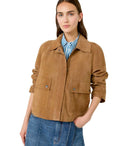 Max Mara Weekend Abito Beige Suede Jacket