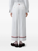Thom Browne Chino à Passants De Ceinture En Gabardine De Coton