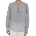 Celine Céline Romy katoen gestreepte blouse