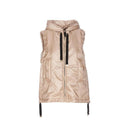 Max mara il cubo il cubo verde gilet con cappuccio