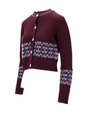 Bb Wallace cardigan med rund hals