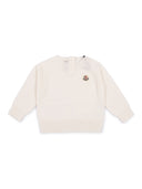 Moncler Baby Ivory Crewneck