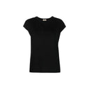 Herno T-shirt con logo impreziosito da cristalli Herno