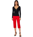 Elisabetta Franchi Haut Noir Avec Logo