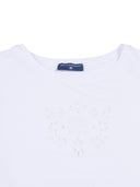 Ermanno Scervino Kids T Shirt Con Nodo Jersey D