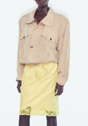 Saint Laurent Jupe Jupe Pareo Tricolor Coton