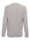 Kangra Cashmere Cardigan Rasato Calato Con Tasche