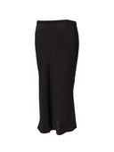 Anine Bing Bar Silk Skirt Black