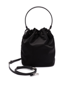 Prada Enamel Triangle Logo Tote Bag