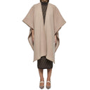 Fendi Wool And C Mere Poncho