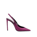 Saint Laurent Zoe 105 Satin Pumps