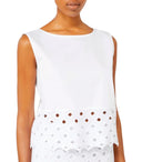 Max Mara Beachwear Maggio White Top
