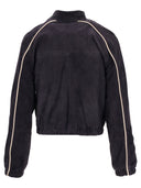 La Rose Suede Bomber