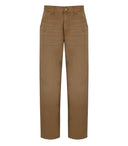 Pantaloni Carhartt Wip Hamilton marroni al ginocchio singolo