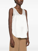 Max Mara Silk Satin Top