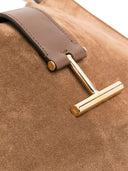 Tom Ford Small Tara Shoulder Bag In Suede