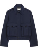 Dries Van Noten "Velo" Jakke af Dries Van Noten i solid farveuld