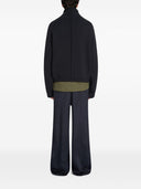 Dries Van Noten Pannoch 1427 M.W.Pants Nav