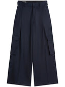 Dries Van Noten Piers Tris 1176 M.W.Pants Nav