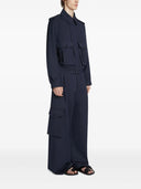 Dries Van Noten Piers Tris 1176 M.W.Pants Nav