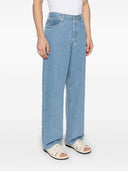 Dries Van Noten Pine 1551 M.W.Pants Lblue