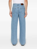 Dries Van Noten Pine 1551 M.W.Pants Lblue