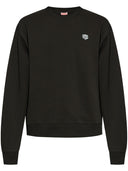 Sudadera de algodón kenzo con parche de logotipo