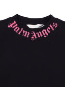 Palm Angels Neck Logo Brushed Reg Tee S/S Girl