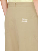 Kenzo Ripstop Cotton Cargo Trousers