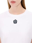 Kenzo `Boke Flower 2.0` Embroidered Cotton T Shirt