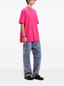Palm Angels T Shirt With Logo On The Neck