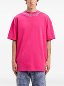 Palm Angels T Shirt With Logo On The Neck