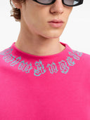 Palm Angels T Shirt With Logo On The Neck