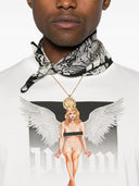 Palm Angels Crystal Pin Up T -shirt