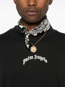Palm Angels T -shirt med buet logo