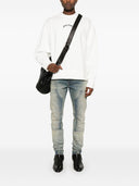 Palm Angels Sweatshirt With Curved Logo