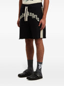 Palm Angels Sports Shorts With Logo