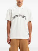 Palm Angels Polo Shirt con ricamo a logo