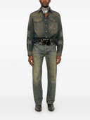 Camicia di stampa palma angels