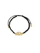 Alexander Mc Queen Friendship Bracelet With "Seal" Logo