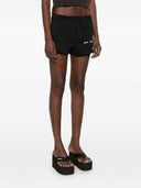 Palm Angels Sports Shorts With Logo Print
