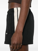 Palm Angels Sports Shorts With Logo Print