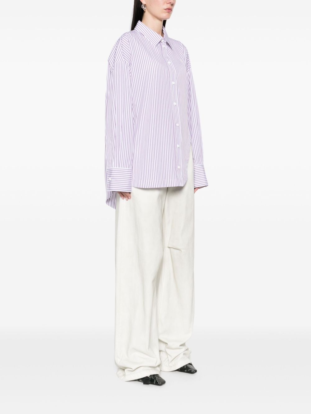 The Attico Striped Shirt