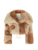 The Attico Beige Two Tone Jacket